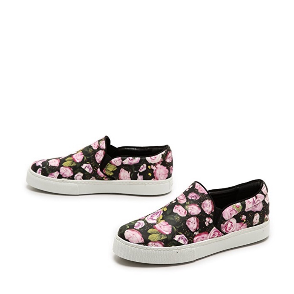 NEW • Schutz • Rosa Slip On Floral Sneakers 9